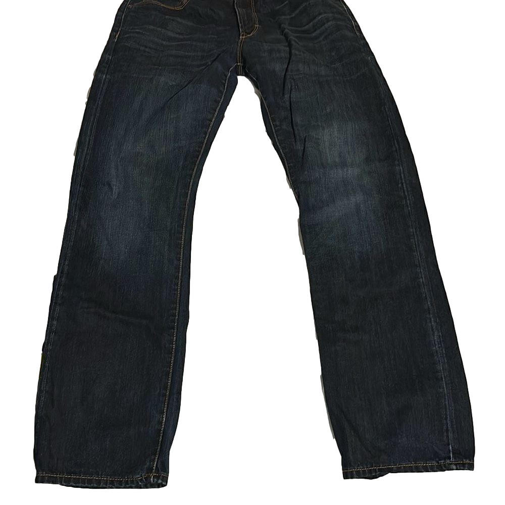 Gap Straight Fit Jeans Dark Wash Waist 28, Inseam 29 Inches